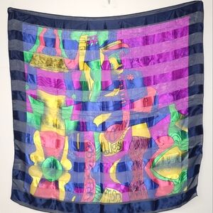 Picasso Unisex Artwork Scarf Colorful Vintage Art Abstract 39x39